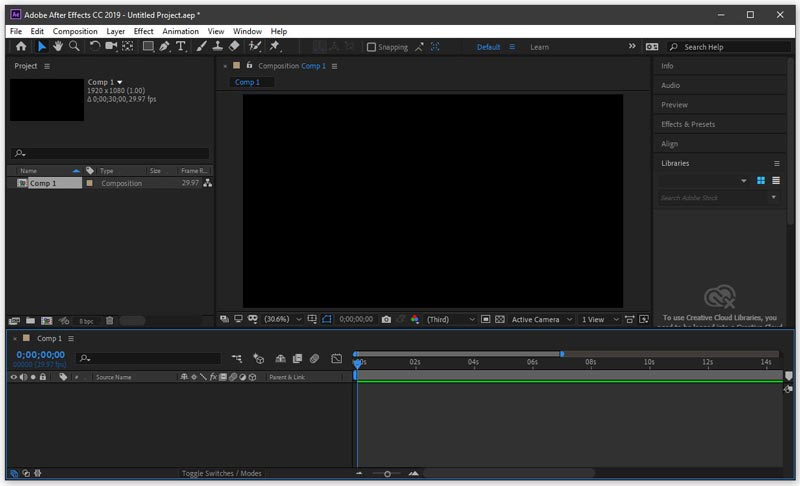 Download Adobe After Effects Portable CC 2019 Final Gratis