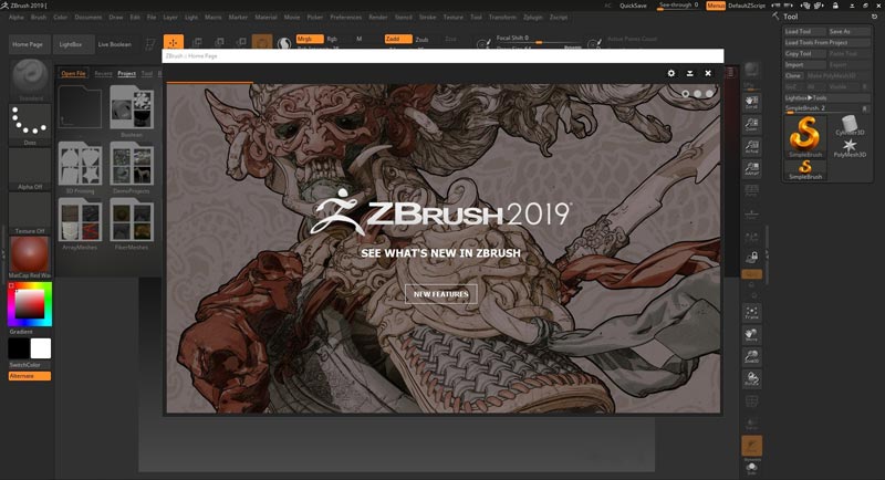 download the last version for ios Pixologic ZBrush 2023.2.1