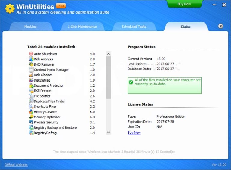 WinUtilities Professional 15.89 downloading