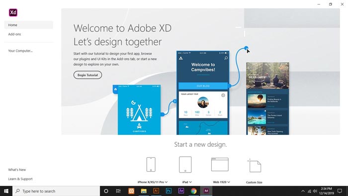 download adobe xd for windows free