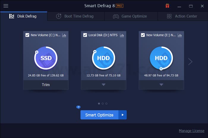 Download IObit Smart Defrag Pro Full Crack 64 Bit