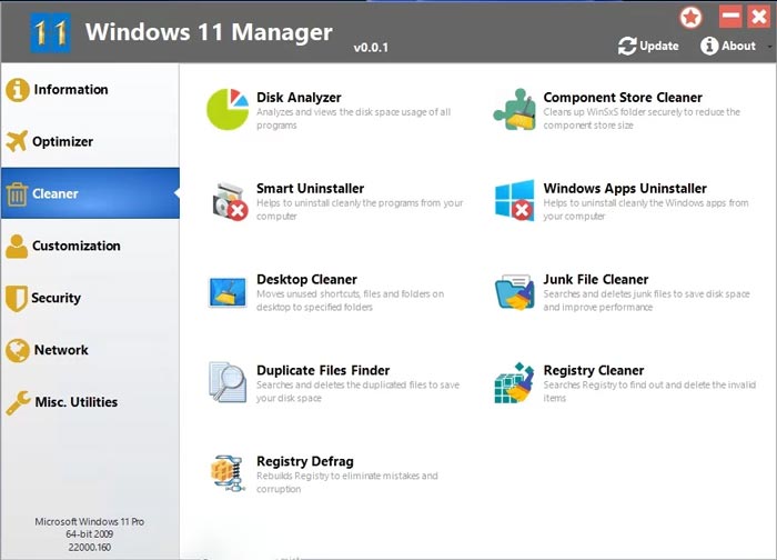 Free Download Windows 11 Manager Full Version