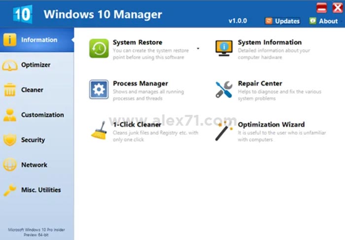 Download Windows 10 Manager Full Version Activator