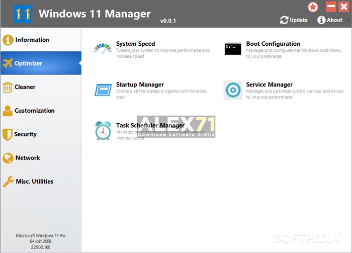 Download Windows 11 Manager Portable Gratis