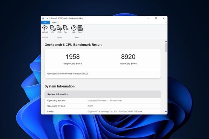 free instals Geekbench Pro 6.1.0