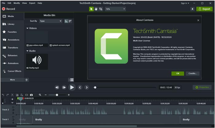 Camtasia 2020 Full Download Crack PC