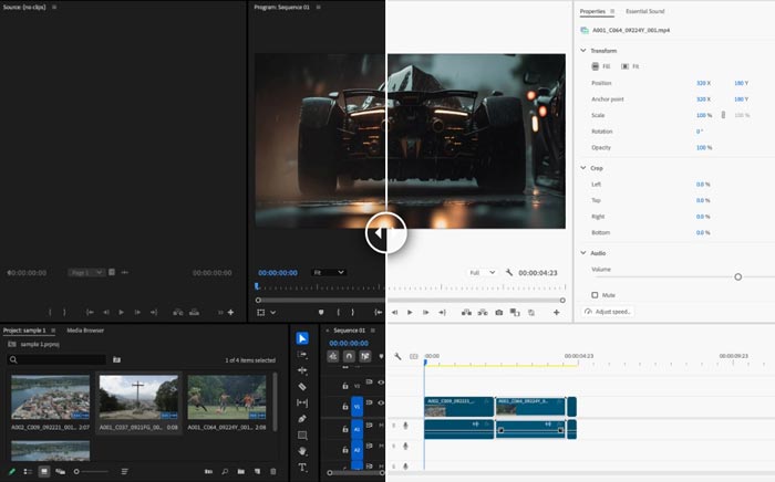 Download Adobe Premiere Pro 2025 Full Version Light Mode